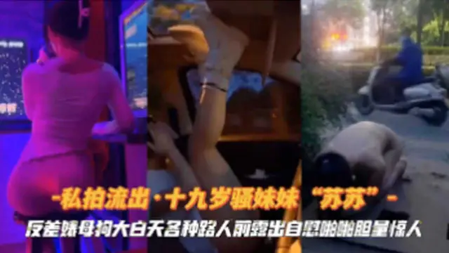 私拍流出十九歲妹妹蘇蘇反差婊母狗大白天各種路人前露出-精品力薦