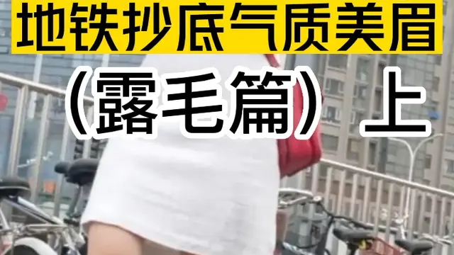 地鐵抄底氣質美眉