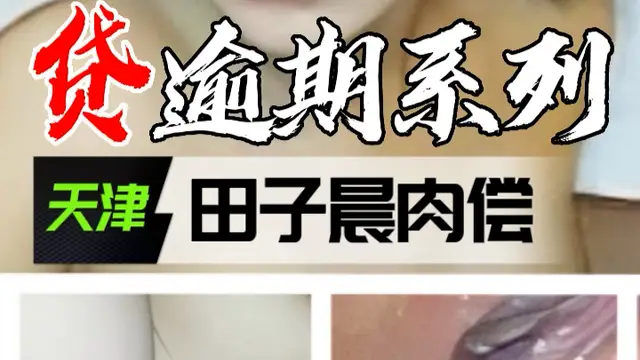 裸貸逾期系列-天津田子晨肉償